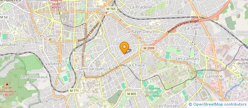 localisation de l'entreprise MADAME VERONIQUE LEPIGRE  CLERMONT-FERRAND