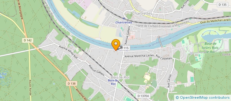 localisation de l'entreprise MADAME VERONIQUE LERNER à BOIS-LE-ROI