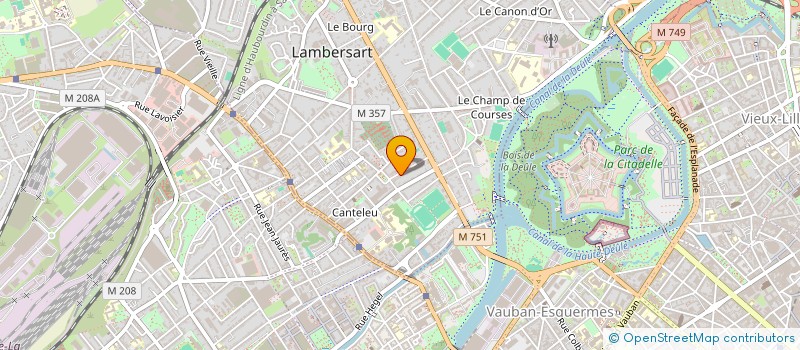 localisation de l'entreprise MADAME VERONIQUE LESFAURIES à LAMBERSART