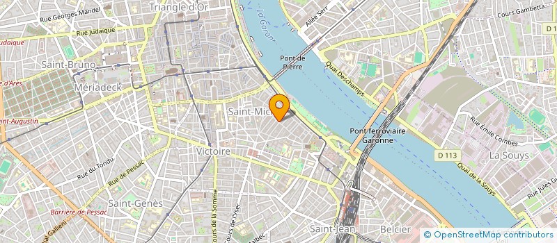 localisation de l'entreprise MADAME VERONIQUE LESNIER  BORDEAUX