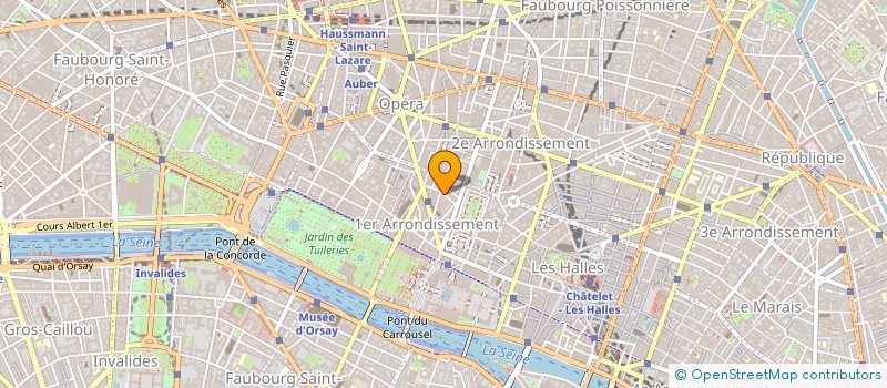 localisation de l'entreprise MADAME VERONIQUE LETARD à PARIS