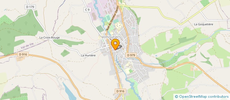 localisation de l'entreprise MADAME VERONIQUE LETHUILLIER à VIMOUTIERS