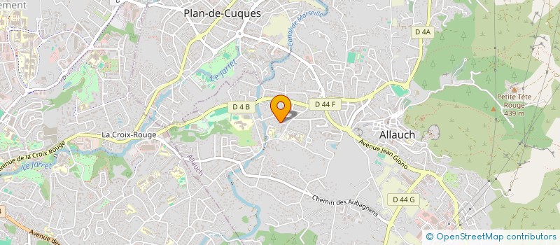 localisation de l'entreprise MADAME VERONIQUE LEVY à ALLAUCH