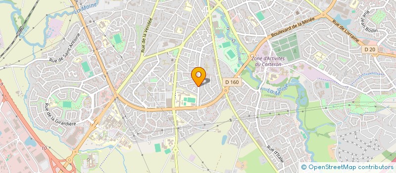 localisation de l'entreprise MADAME VERONIQUE LIBER à CHOLET