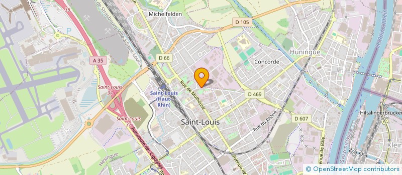 localisation de l'entreprise MADAME VERONIQUE LIDY  SAINT-LOUIS