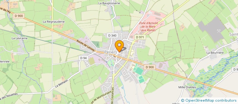 localisation de l'entreprise MADAME VERONIQUE LISON  PERIERS