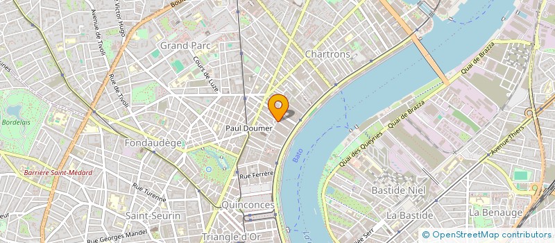 localisation de l'entreprise MADAME VERONIQUE LIZA  BORDEAUX