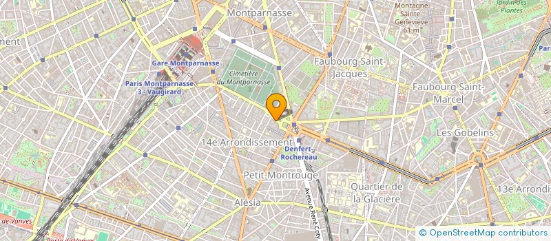 localisation de l'entreprise MADAME VERONIQUE LOBADOWSKY  PARIS