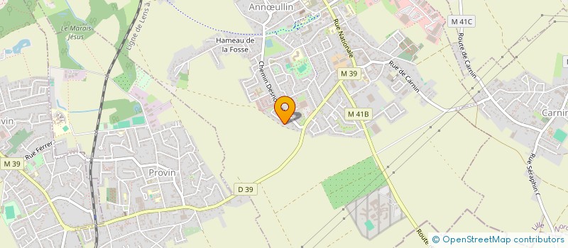 localisation de l'entreprise MADAME VERONIQUE LOFFER  ANNULLIN