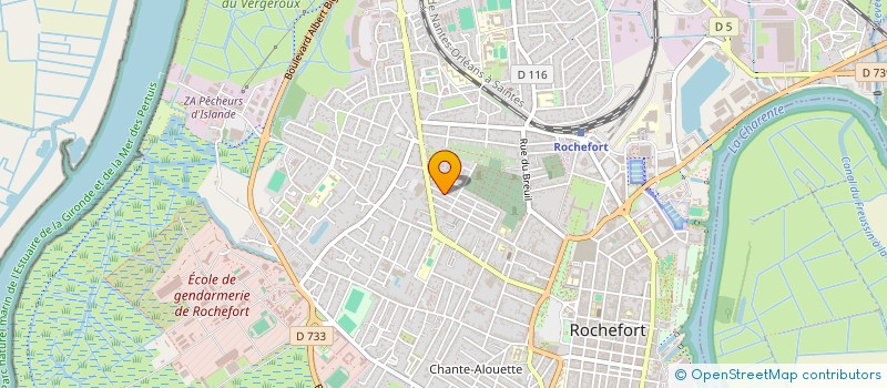 localisation de l'entreprise MADAME VERONIQUE LOISEAU à ROCHEFORT