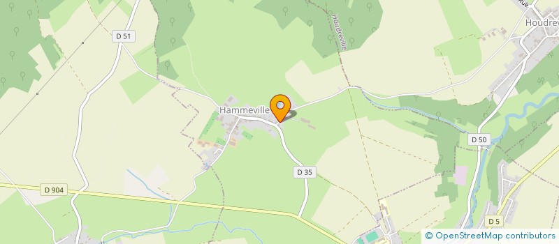localisation de l'entreprise MADAME VERONIQUE LOISEAU  HAMMEVILLE