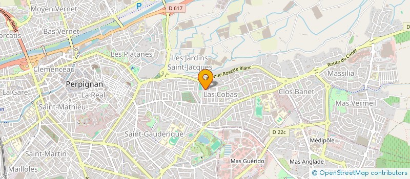 localisation de l'entreprise MADAME VERONIQUE LOISSIN  PERPIGNAN