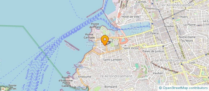 localisation de l'entreprise MADAME VERONIQUE LOMBARD à MARSEILLE