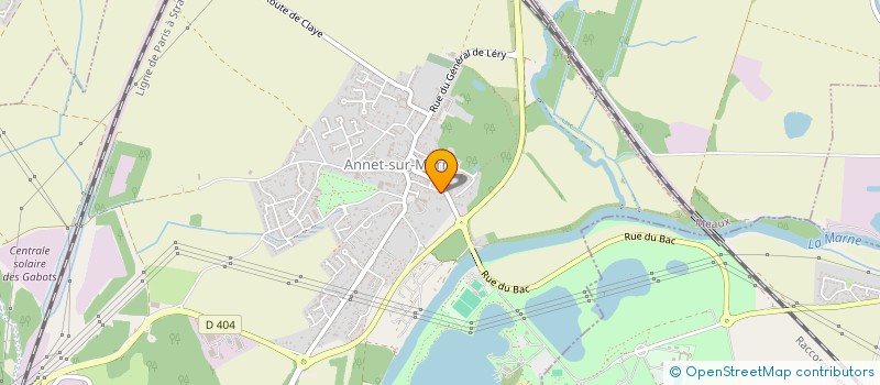 localisation de l'entreprise MADAME VERONIQUE LOREAU  ANNET-SUR-MARNE