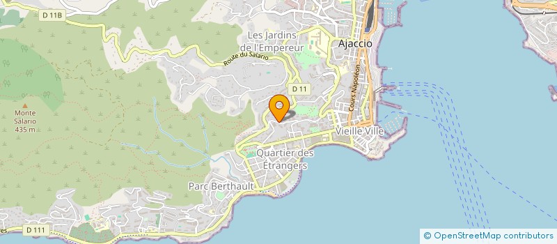localisation de l'entreprise MADAME VERONIQUE LORENZONI à AJACCIO