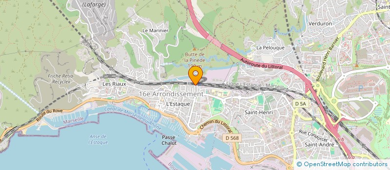 localisation de l'entreprise MADAME VERONIQUE LORNE à MARSEILLE