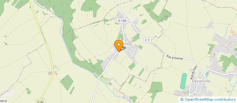 localisation de l'entreprise MADAME VERONIQUE LORRE  OSMOY