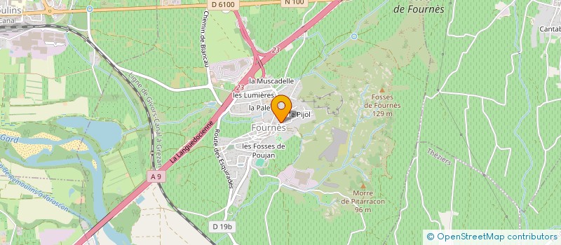 localisation de l'entreprise MADAME VERONIQUE LOZE  FOURNES