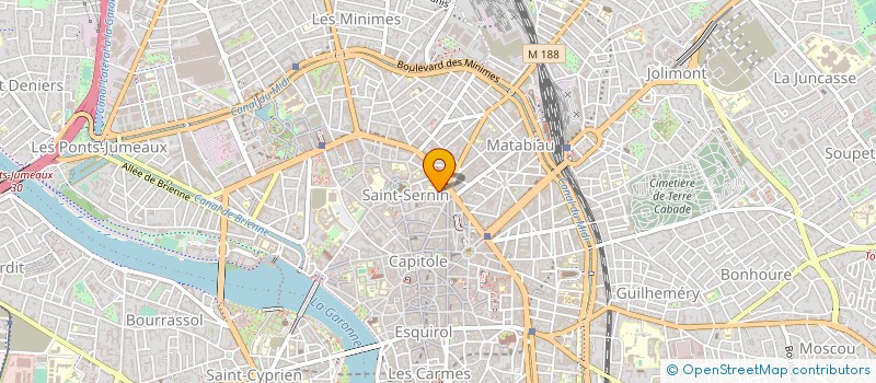 localisation de l'entreprise MADAME VERONIQUE LUCCHI à TOULOUSE