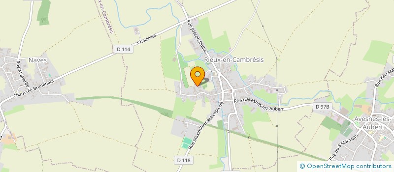 localisation de l'entreprise MADAME VERONIQUE LUST  RIEUX-EN-CAMBRESIS