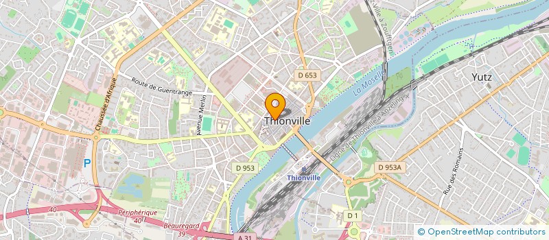 localisation de l'entreprise MADAME VERONIQUE MAAS  THIONVILLE