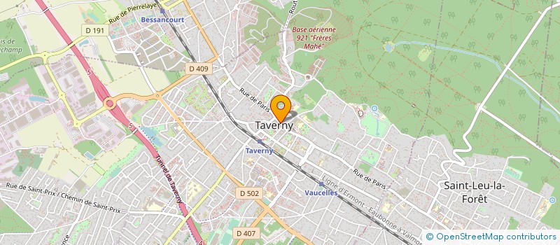 localisation de l'entreprise MADAME VERONIQUE MACHEFERT à TAVERNY