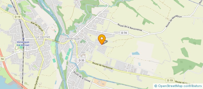 localisation de l'entreprise MADAME VERONIQUE MAFFRE à VENERQUE