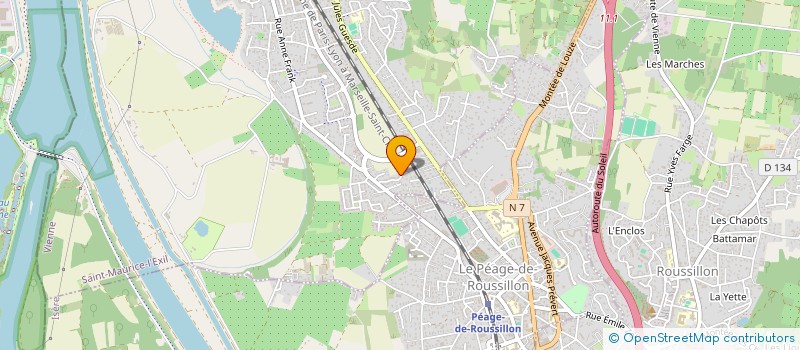 localisation de l'entreprise MADAME VERONIQUE MAGGIOROTTI  LA LUCERNE-D'OUTREMER