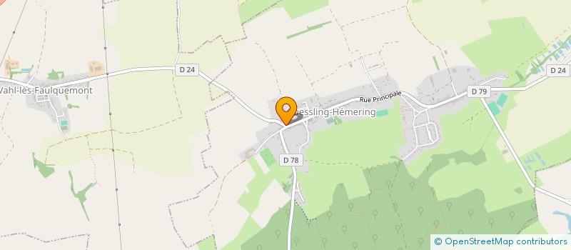 localisation de l'entreprise MADAME VERONIQUE MAHIEU  MANY