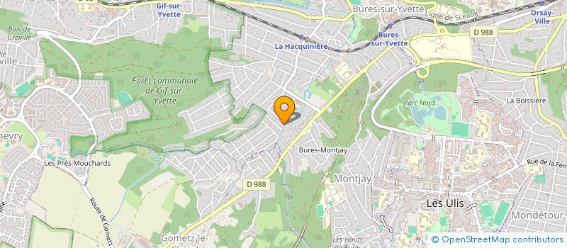 localisation de l'entreprise MADAME VERONIQUE MAILLARD à BURES-SUR-YVETTE