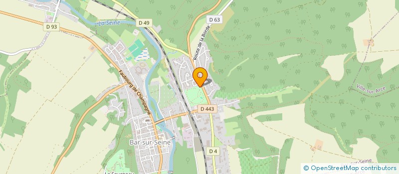 localisation de l'entreprise MADAME VERONIQUE MAILLARD à CELLES SUR OURCE