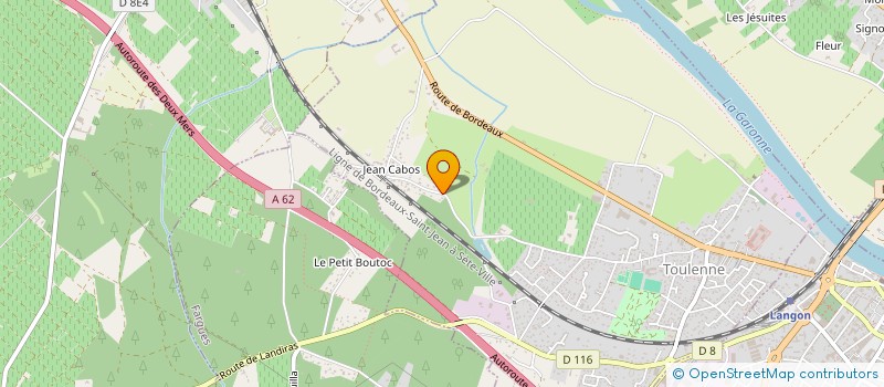 localisation de l'entreprise MADAME VERONIQUE MAILLE  TOULENNE