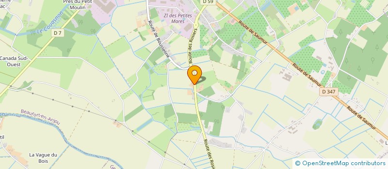 localisation de l'entreprise MADAME VERONIQUE MAILLET à LOIRE-AUTHION