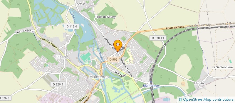 localisation de l'entreprise MADAME VERONIQUE MAIRET à MAINTENON