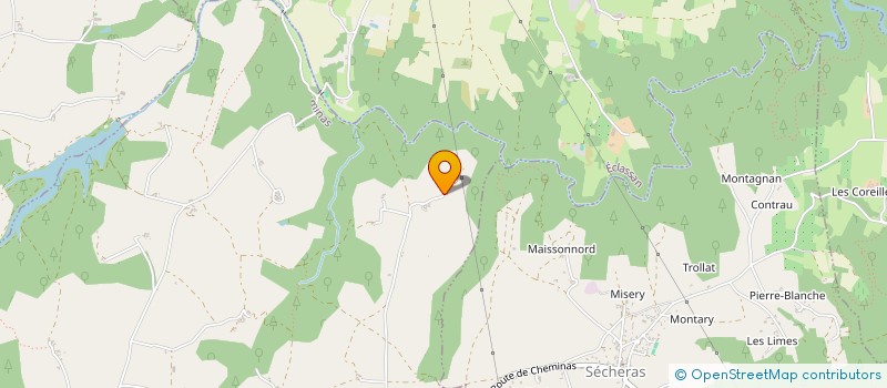 localisation de l'entreprise MADAME VERONIQUE MALSERT  CHEMINAS