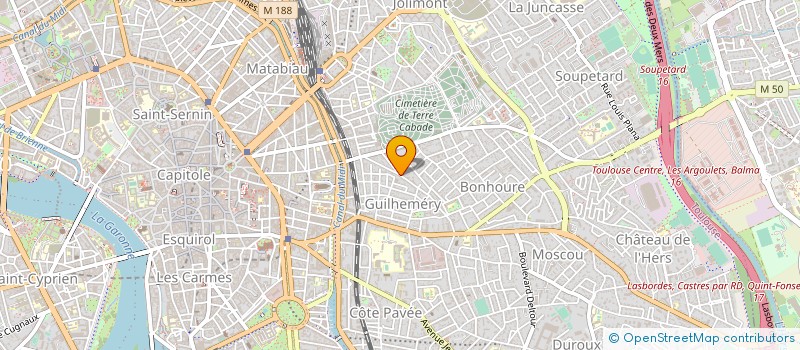 localisation de l'entreprise MADAME VERONIQUE MANGIN à TOULOUSE
