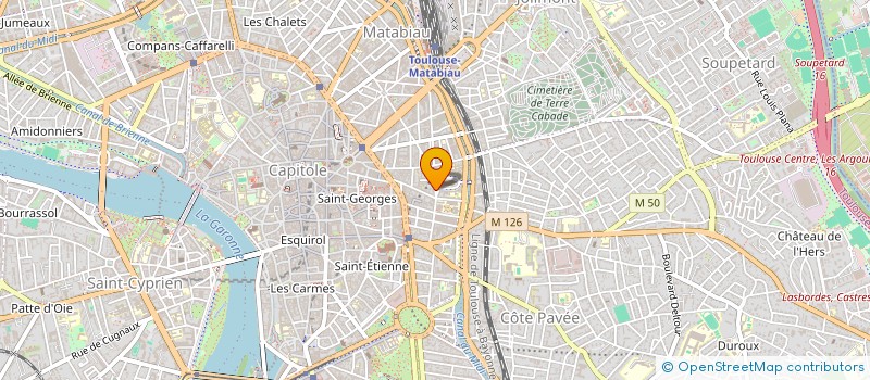 localisation de l'entreprise MADAME VERONIQUE MARIBON-FERRET à TOULOUSE