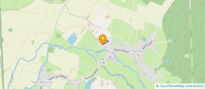 localisation de l'entreprise MADAME VERONIQUE MARIE BERCHOUX  RAHON