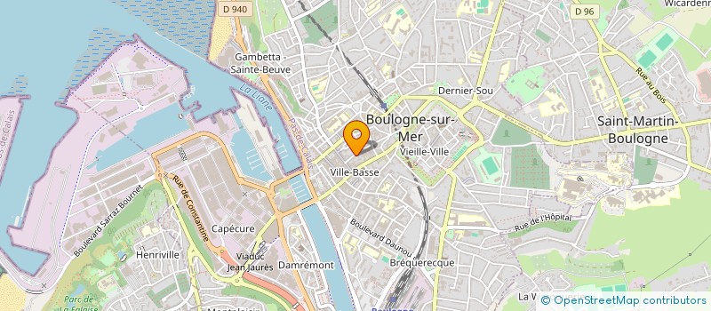 localisation de l'entreprise MADAME VERONIQUE-MARIE DEHESTRU à BOULOGNE-SUR-MER