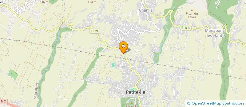 localisation de l'entreprise MADAME VERONIQUE MARIMAO  PETITE-ILE