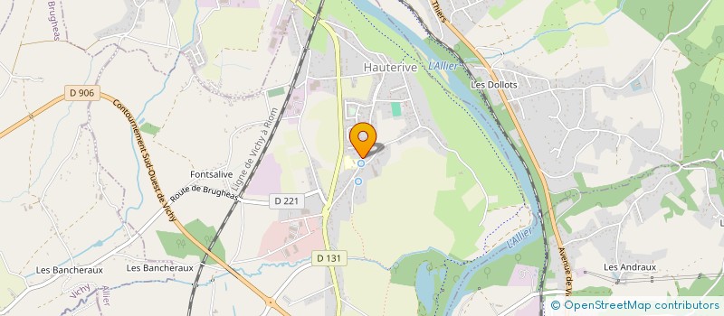 localisation de l'entreprise MADAME VERONIQUE MARINONI à HAUTERIVE