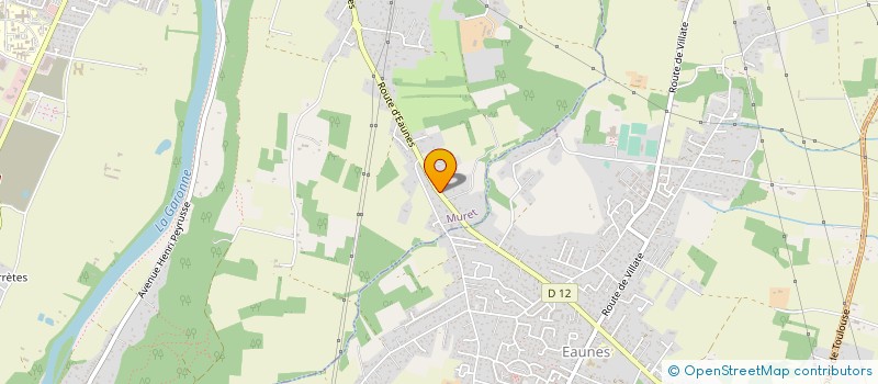 localisation de l'entreprise MADAME VERONIQUE MARIOU  MURET