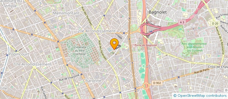 localisation de l'entreprise MADAME VERONIQUE MARQUES  PARIS