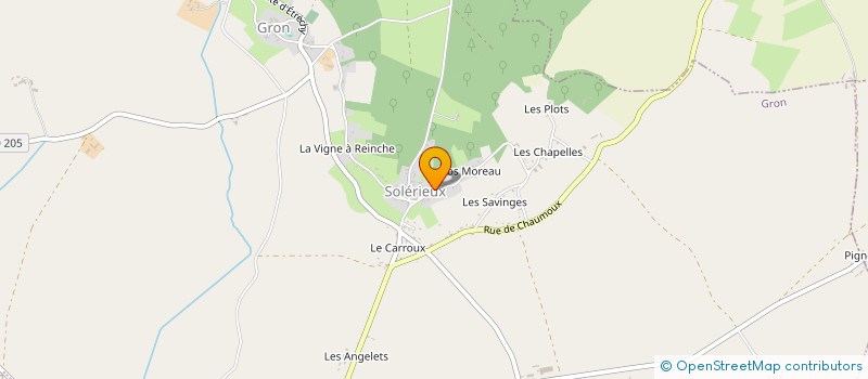 localisation de l'entreprise MADAME VERONIQUE MARQUEZ à GRON