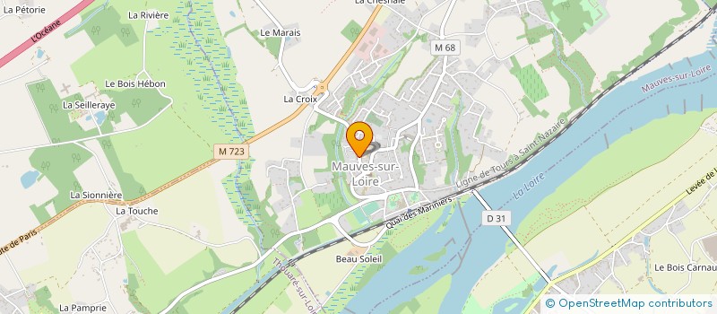 localisation de l'entreprise MADAME VERONIQUE MARSAC à MAUVES-SUR-LOIRE