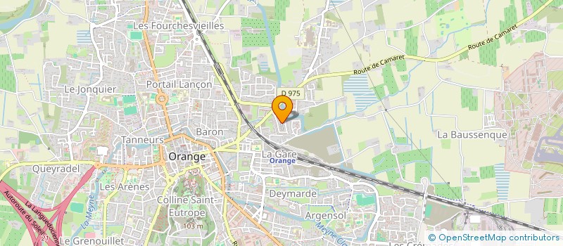 localisation de l'entreprise MADAME VERONIQUE MARTHINET à ORANGE