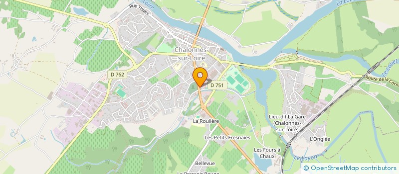 localisation de l'entreprise MADAME VERONIQUE MARTIN à CHALONNES-SUR-LOIRE