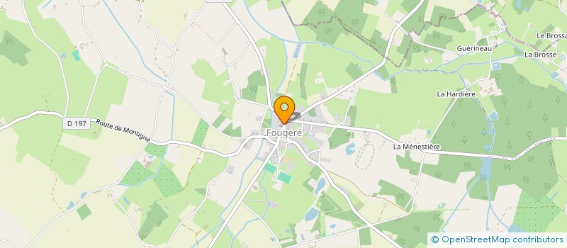 localisation de l'entreprise MADAME VERONIQUE MARTIN  BAUGE-EN-ANJOU