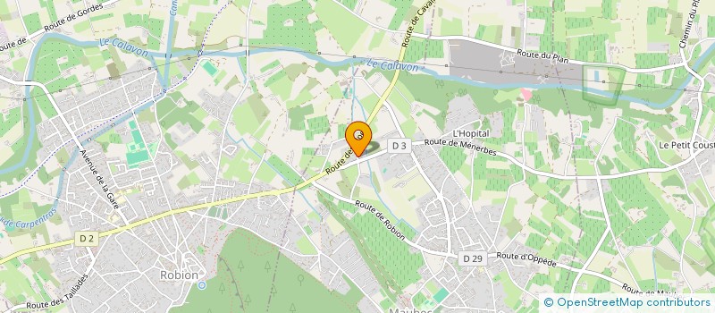 localisation de l'entreprise MADAME VERONIQUE MARTIN  MAUBEC