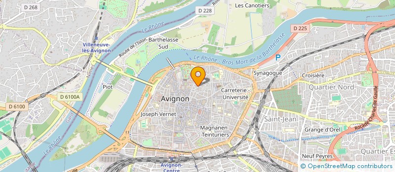 localisation de l'entreprise MADAME VERONIQUE MARTIN à AVIGNON